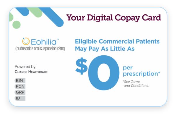 The EOHILIA Support and Copay Program | EOHILIA™ (budesonide oral ...